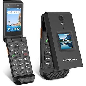 Rugged Flip Phone Unlocked, 4G LTE